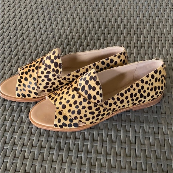 Loeffler Randall Hannele Haircalf Open Slip Loafer - Picture 3 of 7